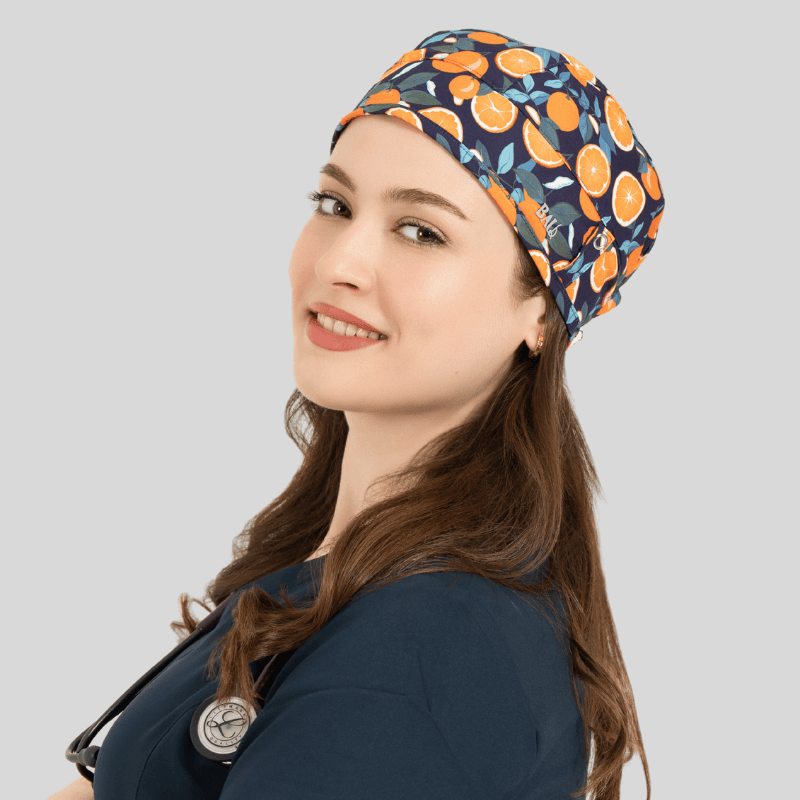 Funky Caps in Fresh Oranges - Unisex