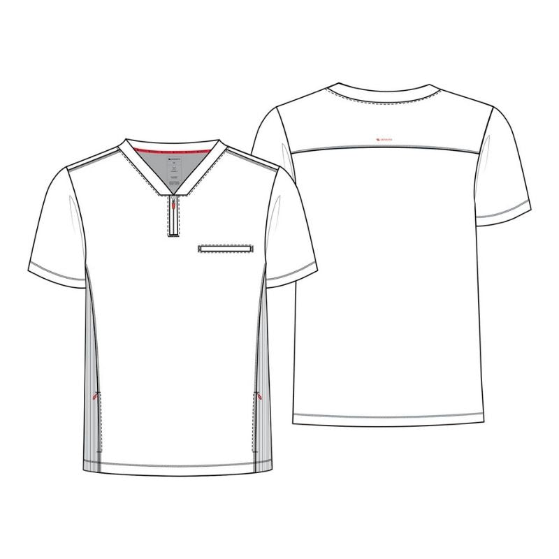 Infinity Men's Knit Scrub Set
