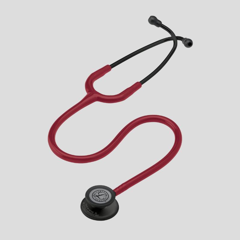 Littmann Classic III Monitoring Stethoscope | Burgundy & Black Finish 5868