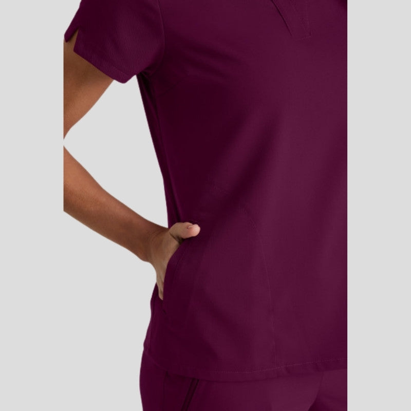 Avery & Serena Stretch Women’s Scrubs Set