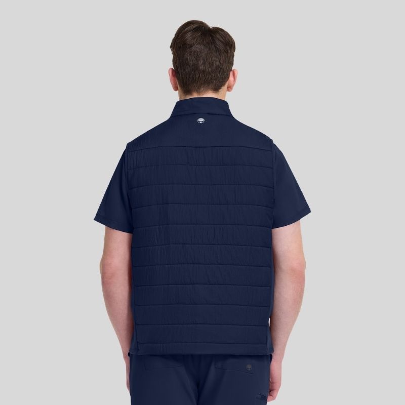 Men's Zip Front Quilted Vest
