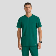 Crew Neck Jogger Men's Scrub Set