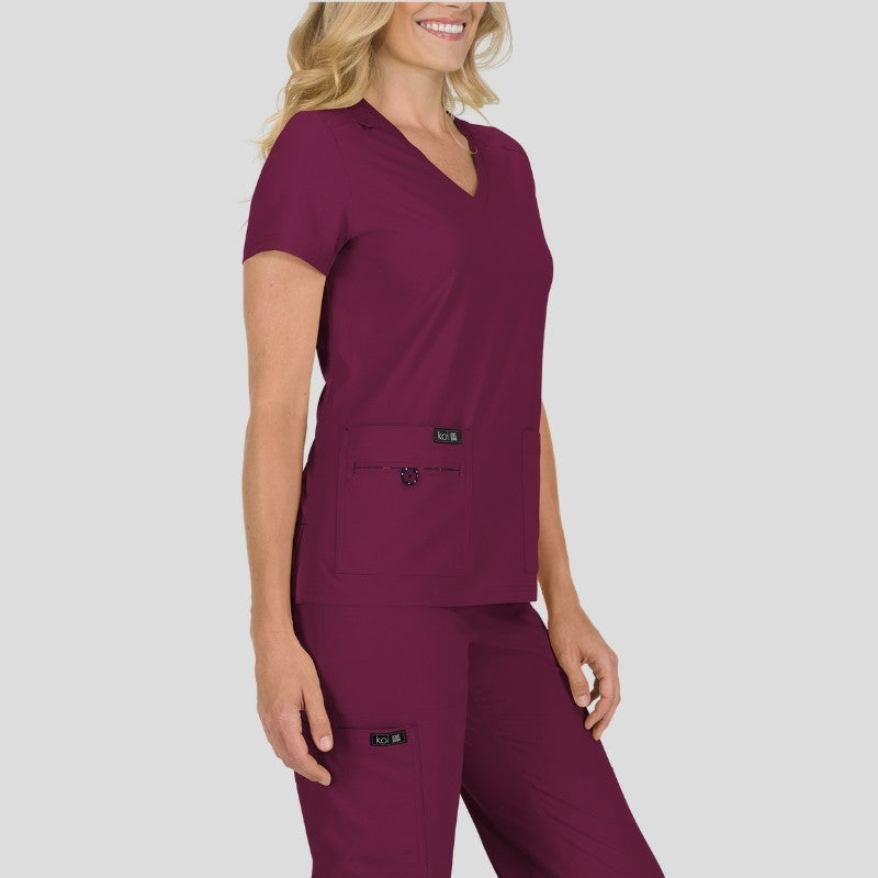 Koi Basics Becca & Holly Women's Scrub Set