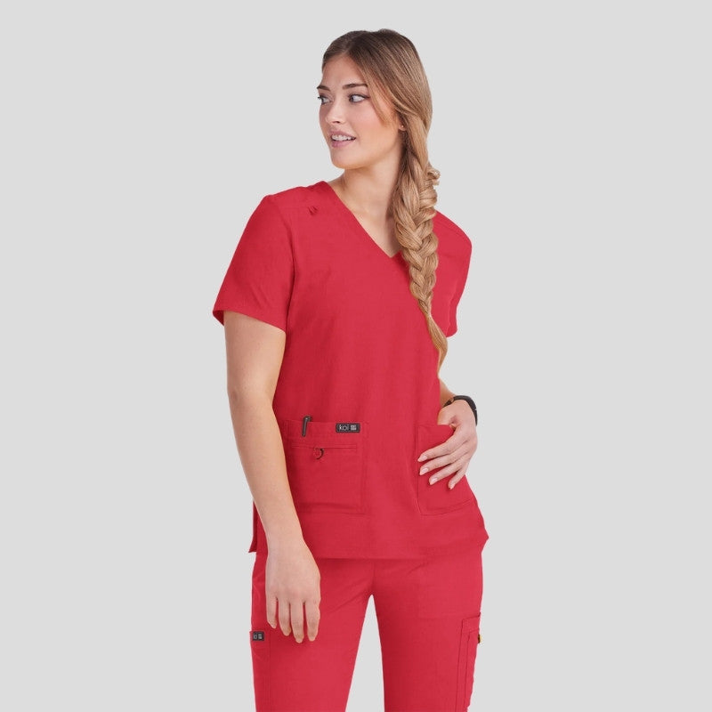 Koi Basics Becca & Holly Women's Scrub Set