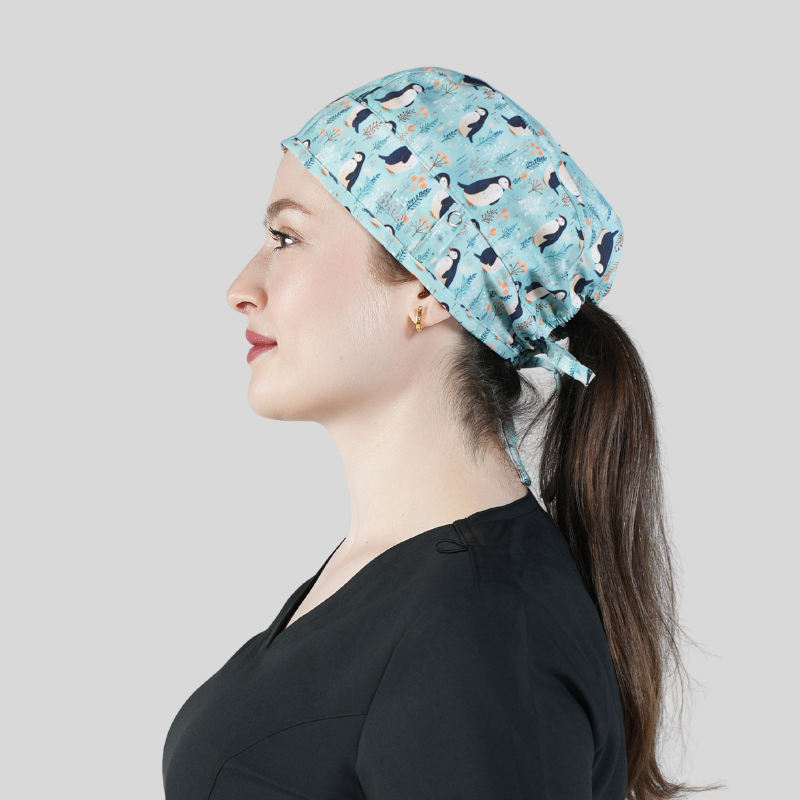 Unisex Head Cap in Wandering Penguins