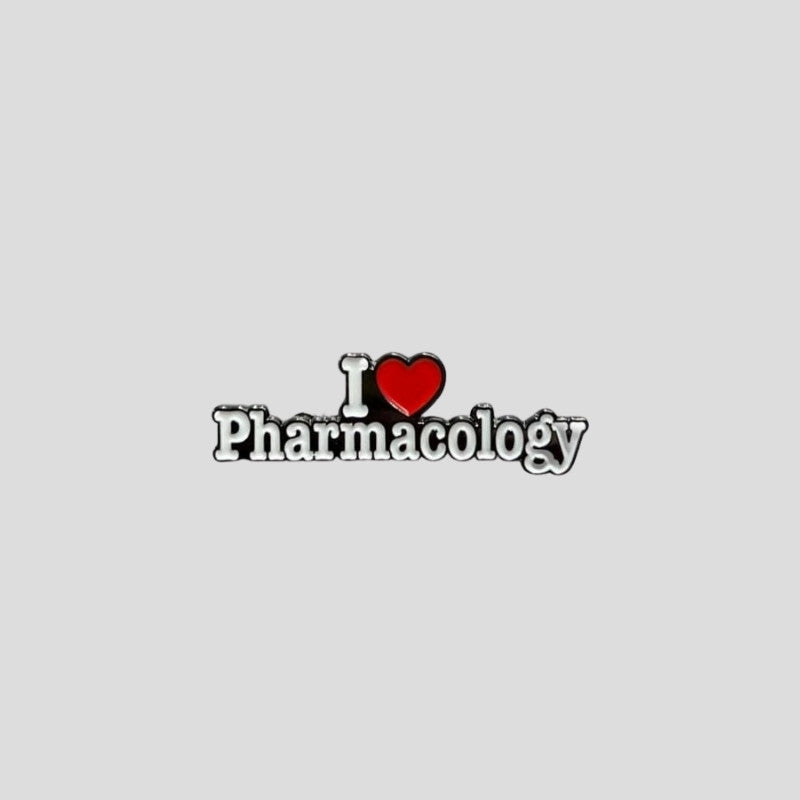 I love Pharmacology Pin