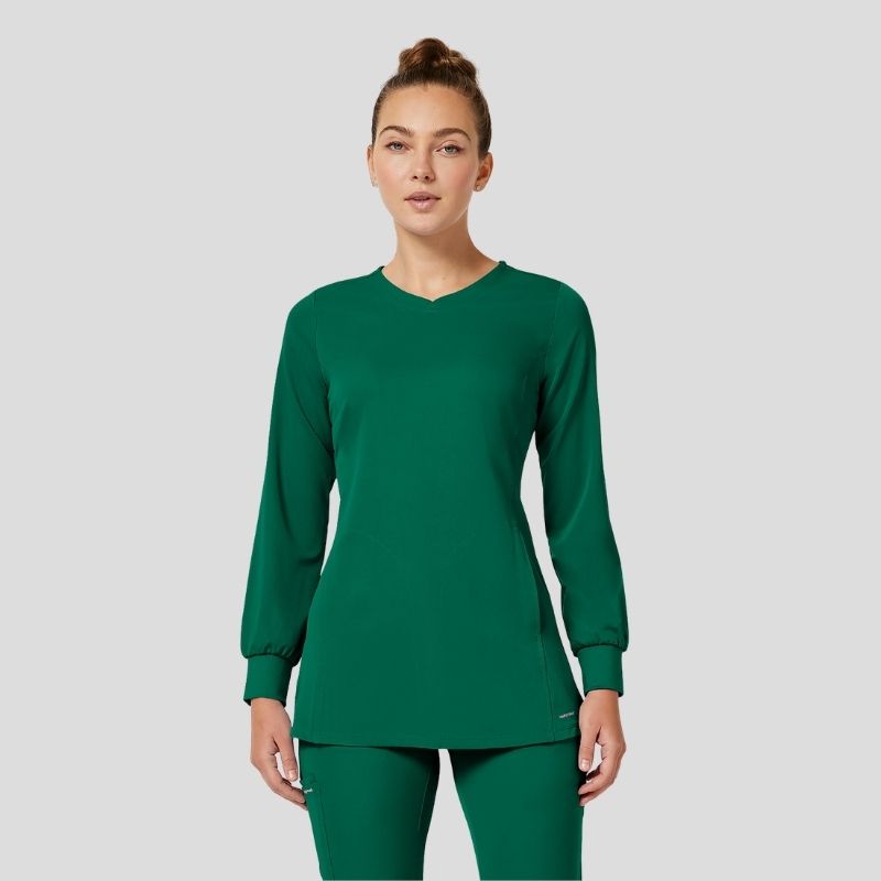 Fatima & Rebecca Long Sleeve Women’s Scrub Set
