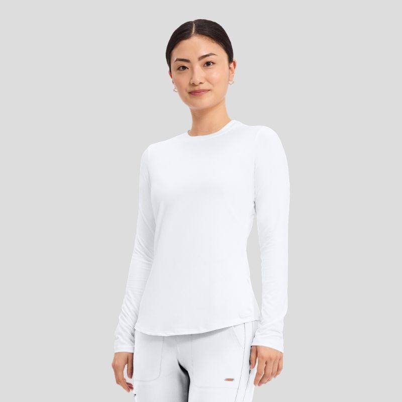 Women's Long Sleeve Underscrub Knit Tee