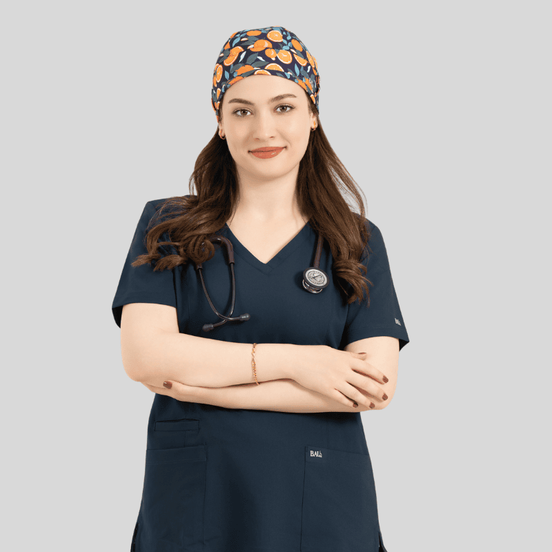 Funky Caps in Fresh Oranges - Unisex