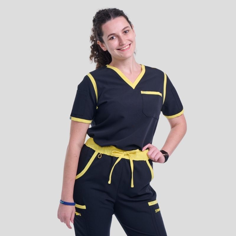 Tango V Neck & Straight Pant Women’s Scrub Set