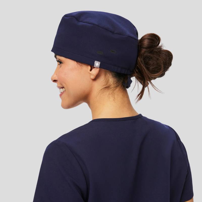 Modern Scrub Cap with Buttonholes