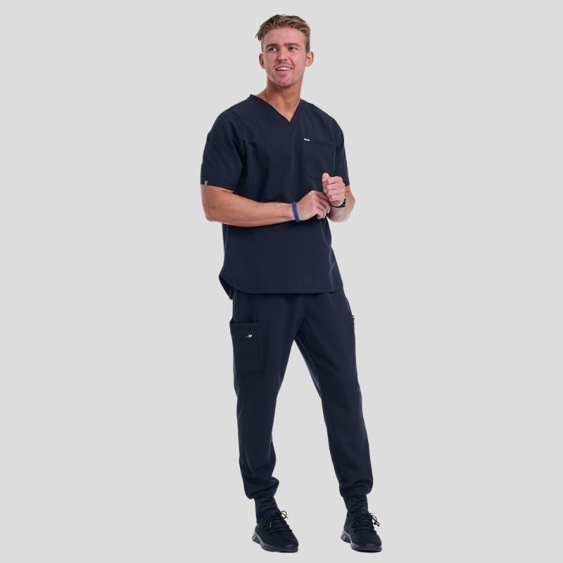 Tango V Neck & Jogger Pant Men’s Scrub Set