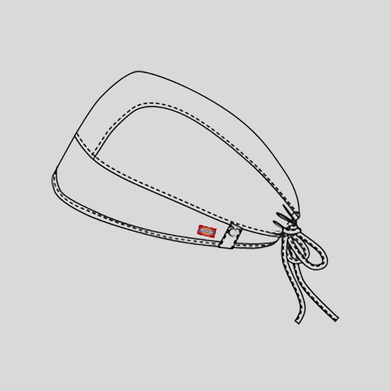 Cherokee Unisex Print Scrub Hat in Mineral Waves