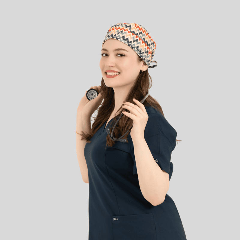 Funky Caps in Chevron Colors - Unisex