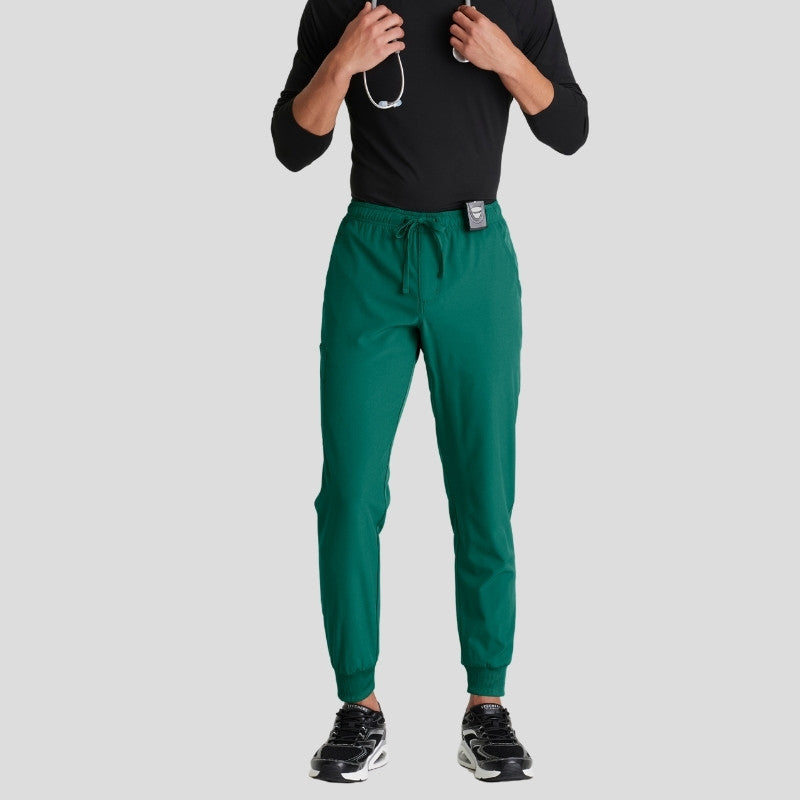 Crew Neck Jogger Men's Scrub Set