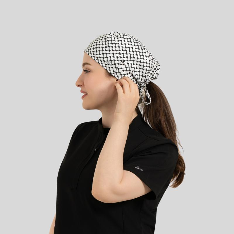Funky Caps in Black Shemagh - Unisex