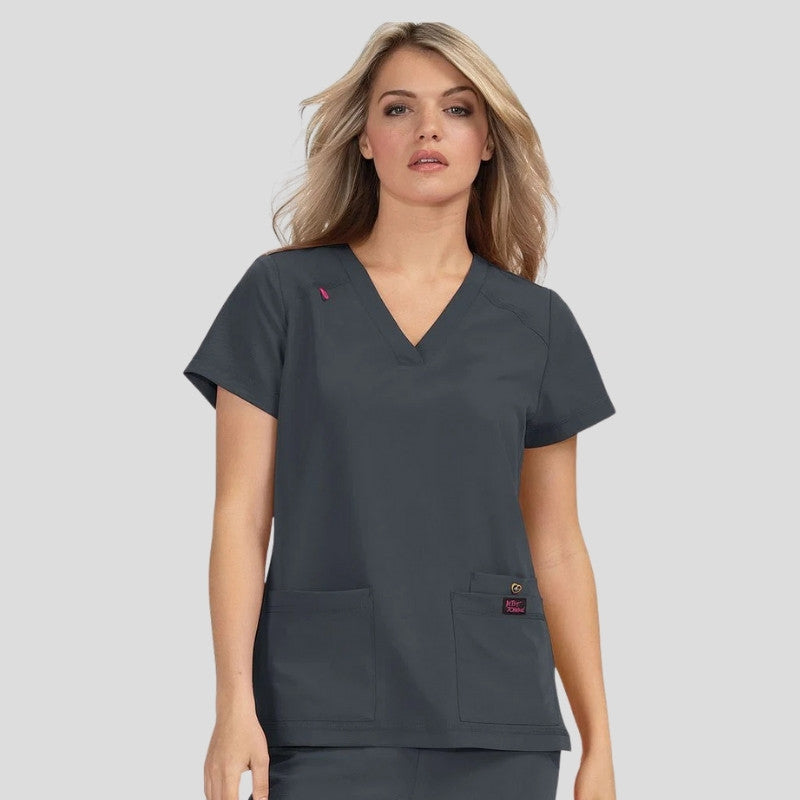 Betsy Johnson Freesia & Buttercup Women’s Scrub Set