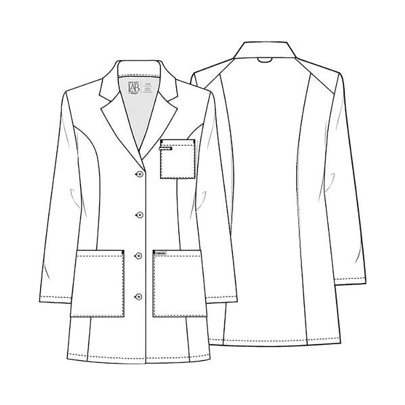 Women's Consultation Long Lab Coat