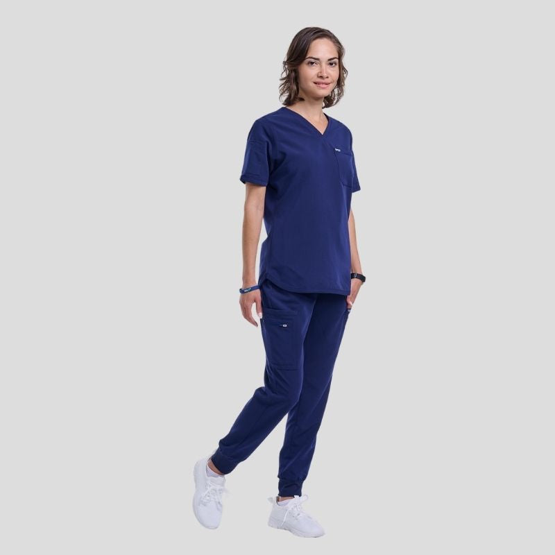 Tango V Neck & Straight Pant Women’s Scrub Set