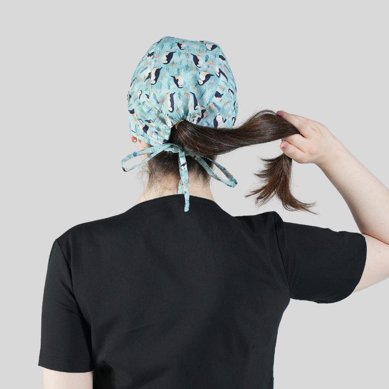 Unisex Head Cap in Wandering Penguins