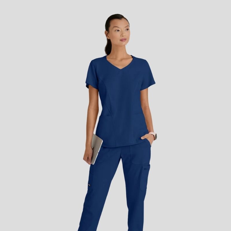 Grey’s Anatomy Stretch Carly & Kim Women’s Scrub Set
