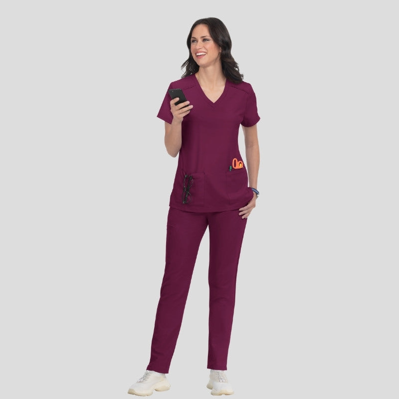 Cureology  Cardi & Atria Women’s Scrub Set