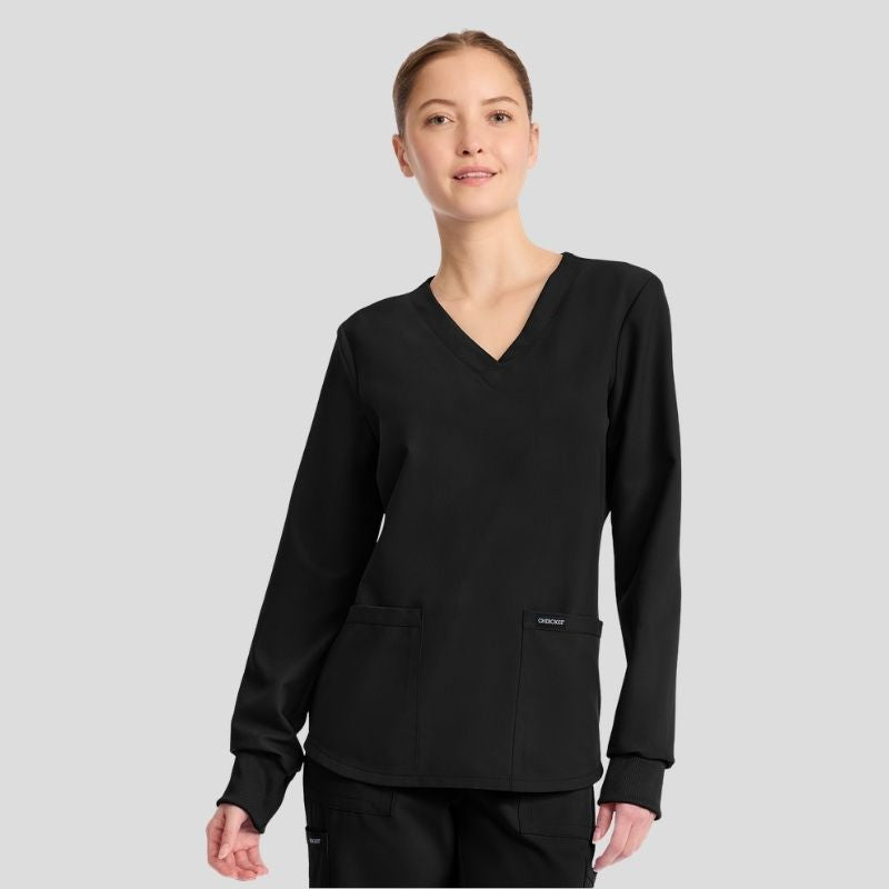 Cherokee Originals Women's Long Sleeve Scrub Set