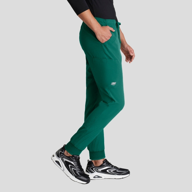 Crew Neck Jogger Men's Scrub Set