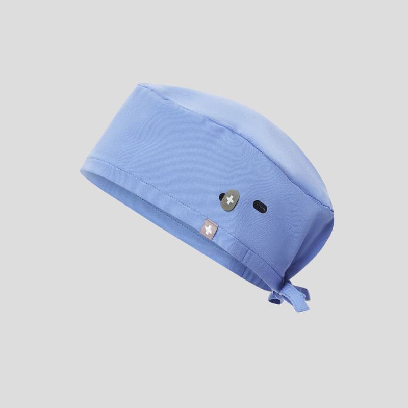 Modern Scrub Cap with Buttonholes