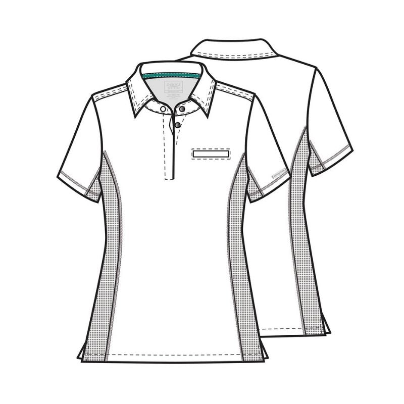 WorkWear Revolution Women's Polo Scrub Set