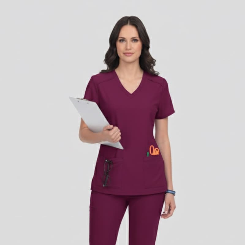 Cureology  Cardi & Atria Women’s Scrub Set