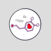 Be Happy (Dopamine) Pin