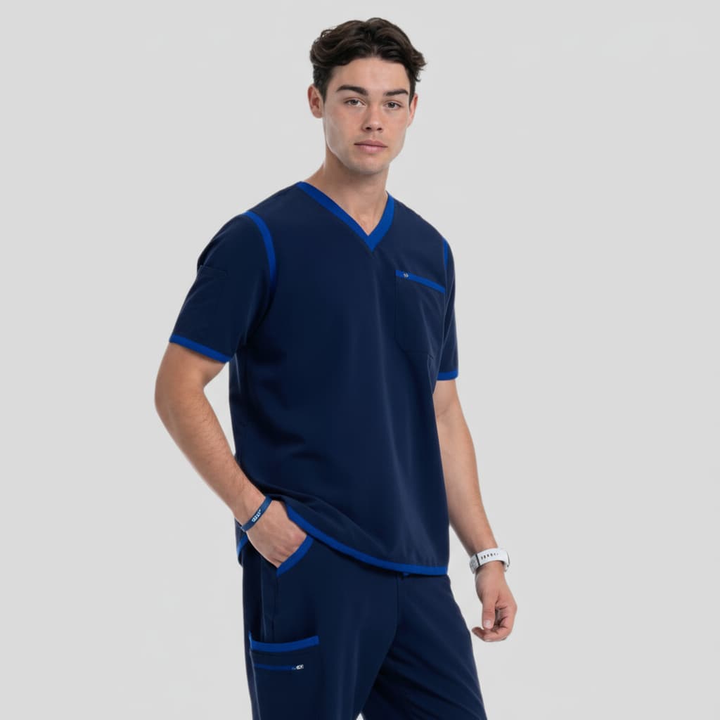 Tango V Neck & Jogger Pant Men’s Scrub Set