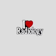 I love Radiology Pin