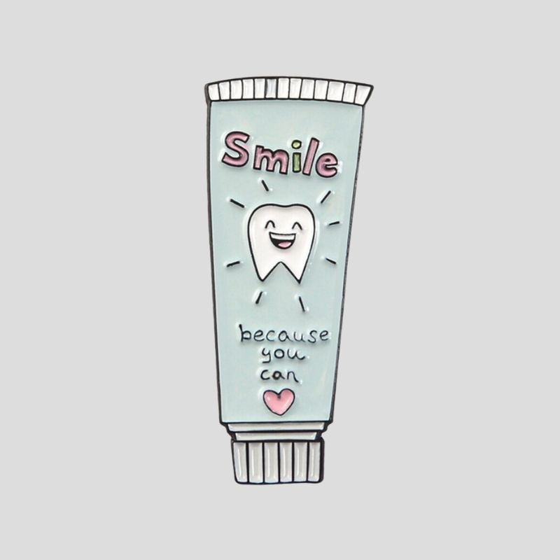 Smile Tooth Paste Pin