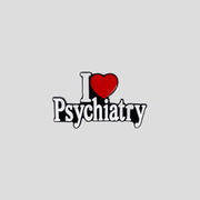 I Love Psychiatry Pin