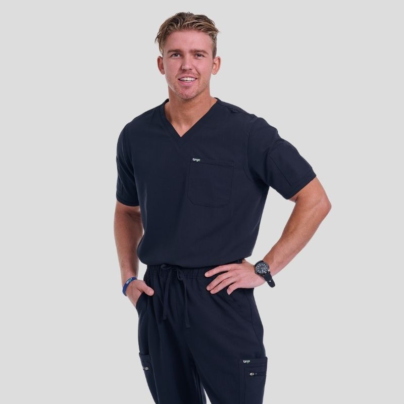 Tango V Neck & Jogger Pant Men’s Scrub Set