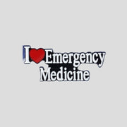 I Love Emergency Medicine Pin