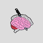 Stop Thinking Pin