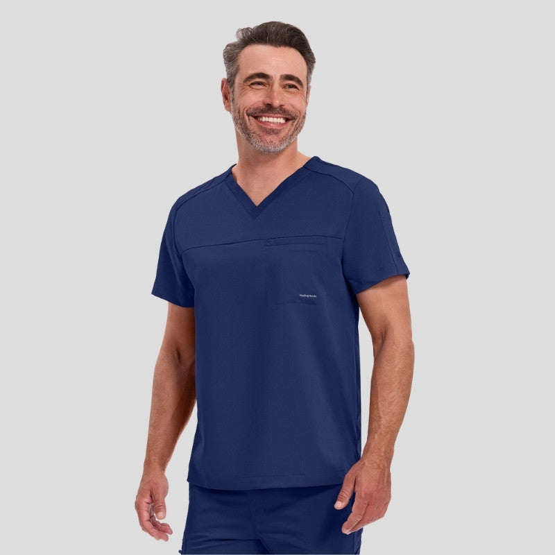 Purple Label Justin & Daniel Men's Scrub Set