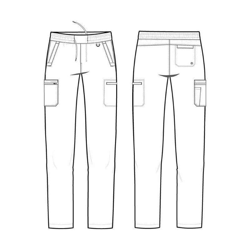 Purple Label Justin & Daniel Men's Scrub Set