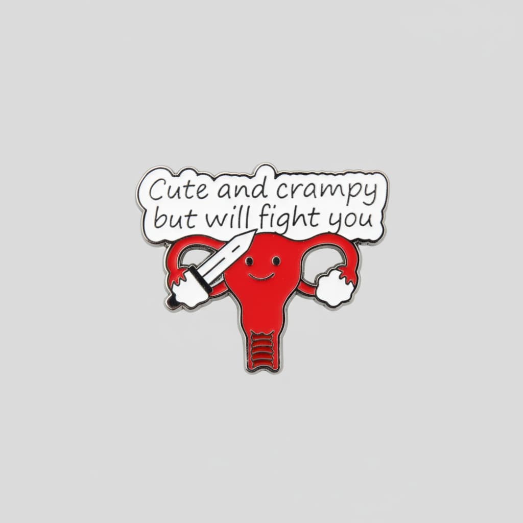 Cute And Crampy Pin