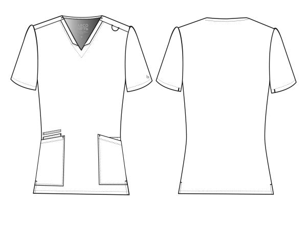 Barco Unify V Neck Women’s Scrub Set