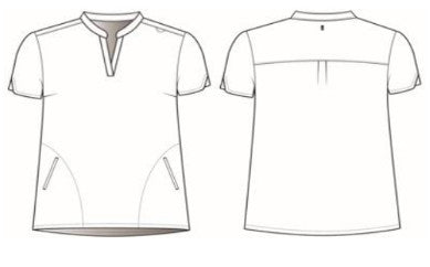 Avery & Serena Stretch Women’s Scrubs Set