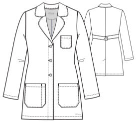 Broke Signature Women’s Lab Coat